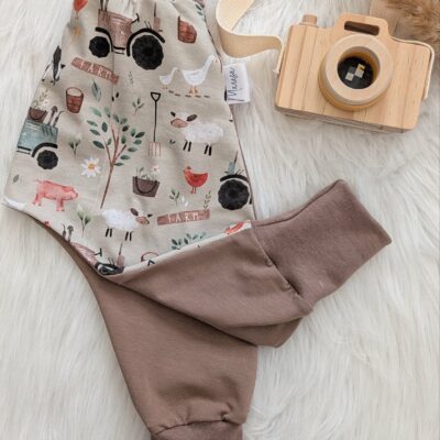 Mitwachshose Bauernhof Gr. 74