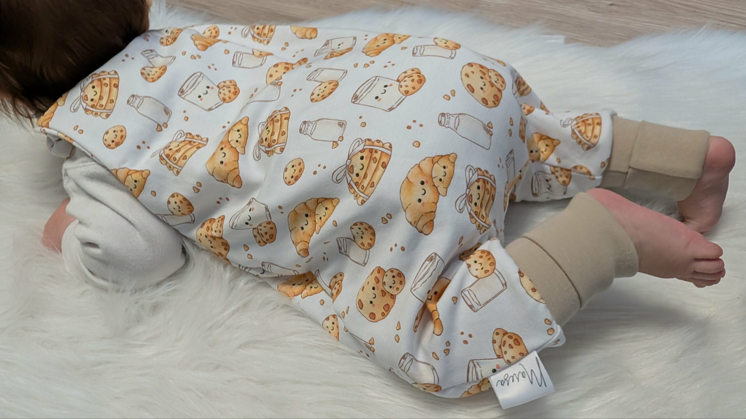 Romper Cookies & Croissant - Größe wählbar – Bild 6