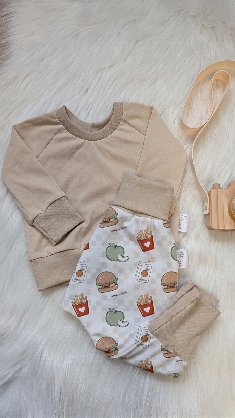 Set Beige - Pullover und Mitwachshose - konfigurierbar – Bild 3