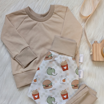 Set Beige - Pullover und Mitwachshose - konfigurierbar