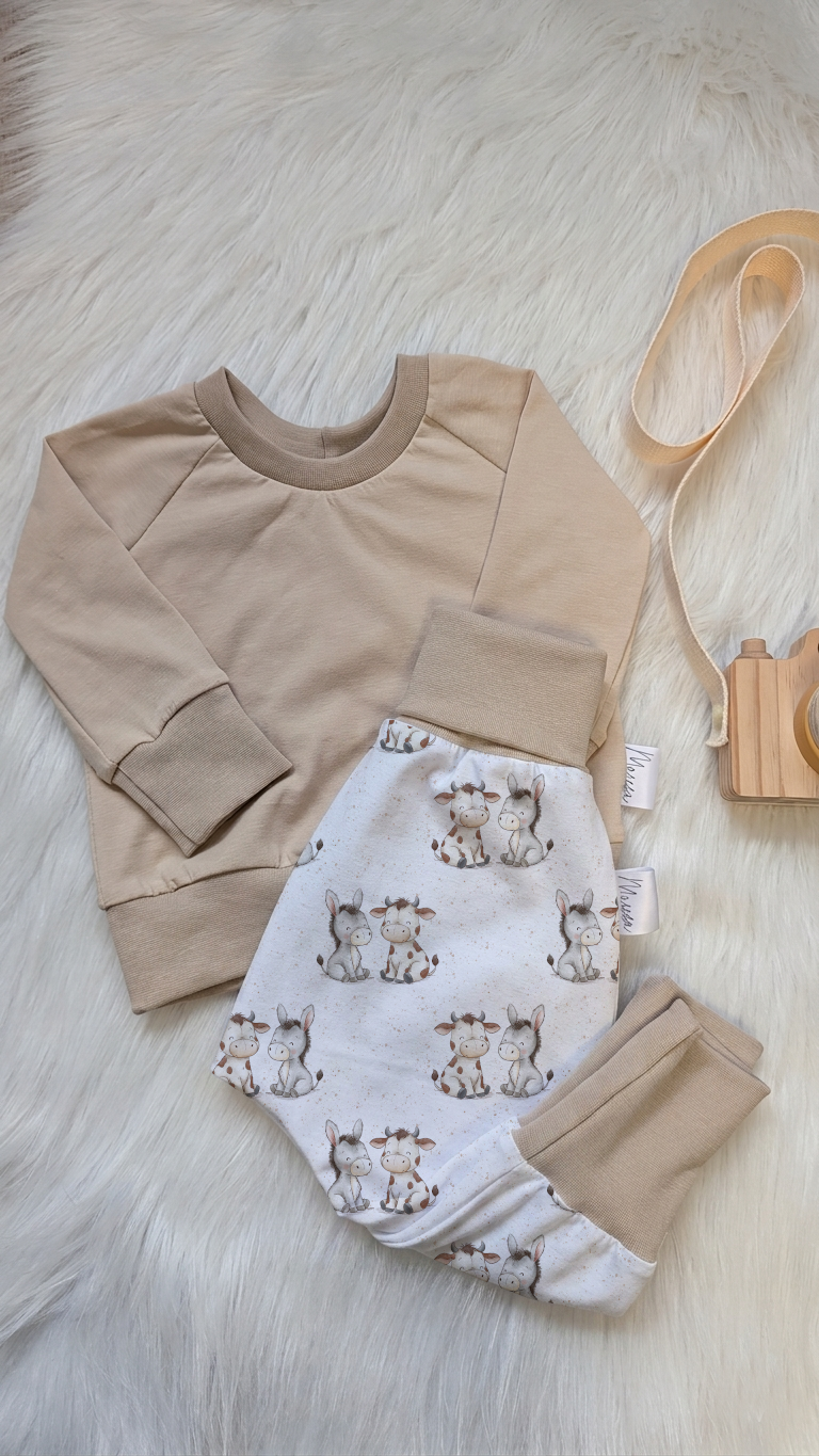 Set Beige - Pullover und Mitwachshose - konfigurierbar – Bild 2