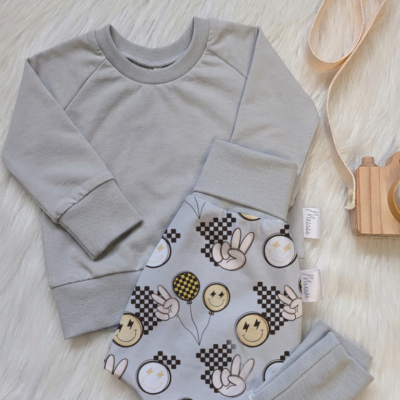 Set Grau - Pullover und Mitwachshose - konfigurierbar