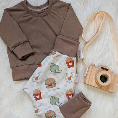Set Braun - Pullover und Mitwachshose - konfigurierbar
