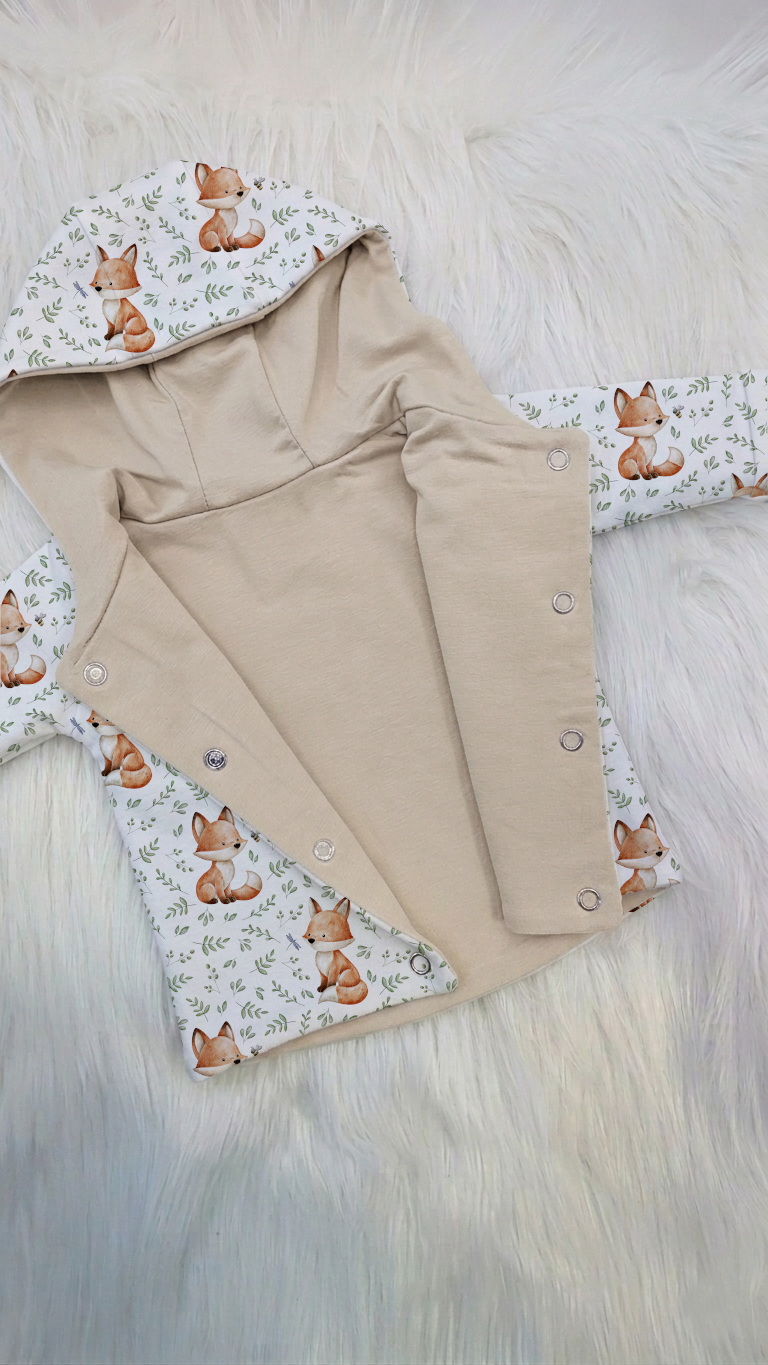 Wendejacke Beige - konfigurierbar – Bild 2