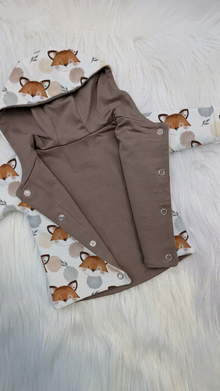 Wendejacke Braun - konfigurierbar