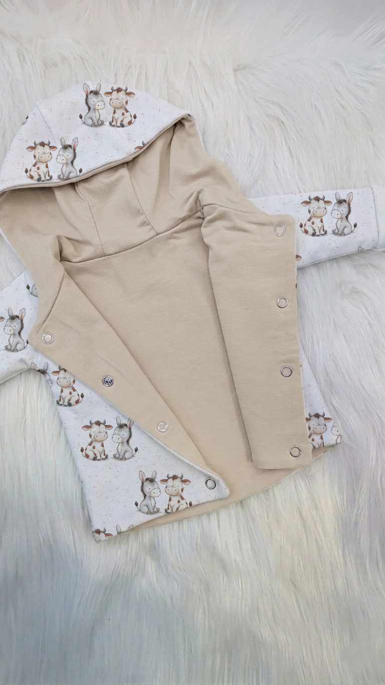 Wendejacke Beige - konfigurierbar – Bild 5