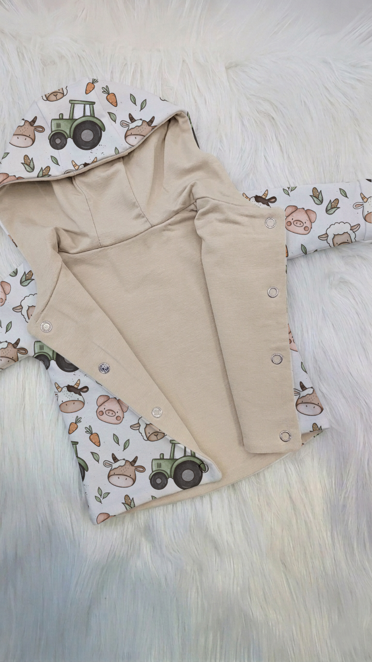Wendejacke Beige - konfigurierbar – Bild 3