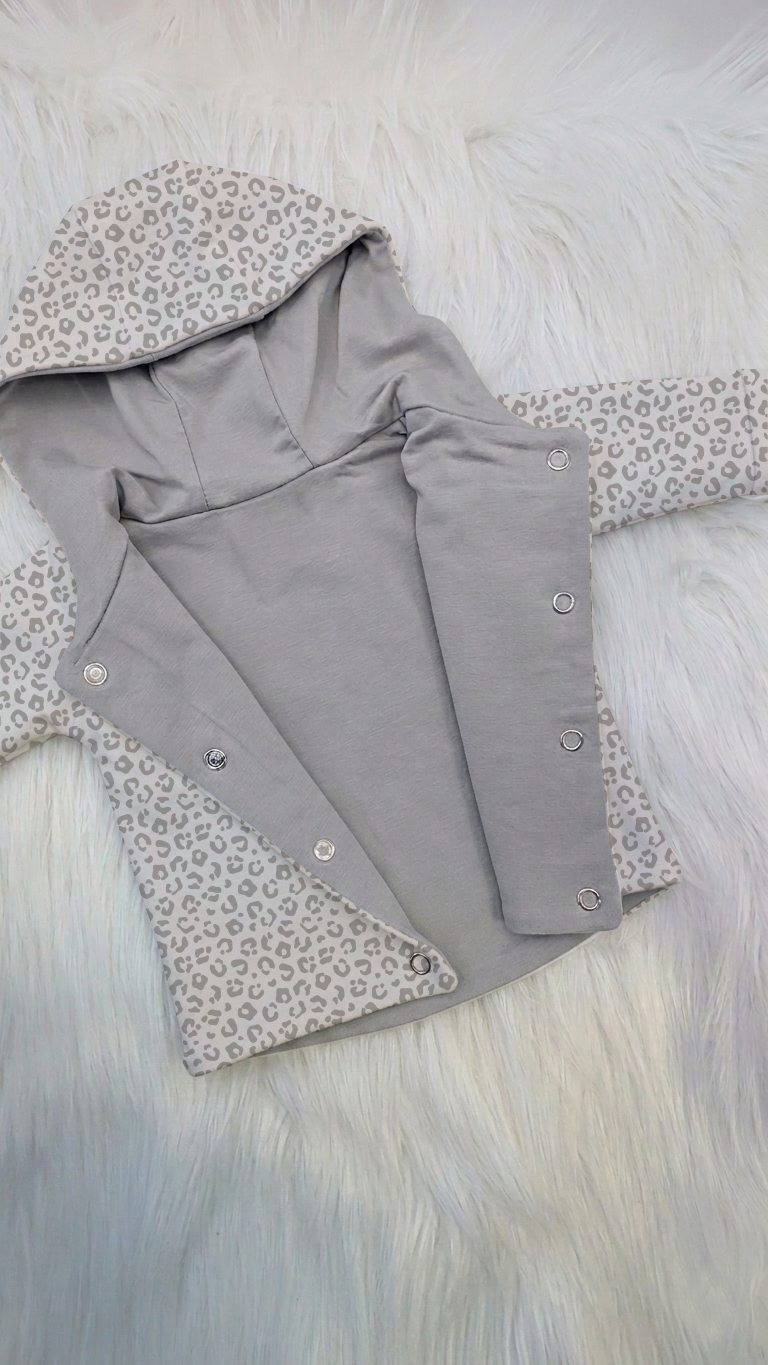 Wendejacke Grau - konfigurierbar – Bild 3