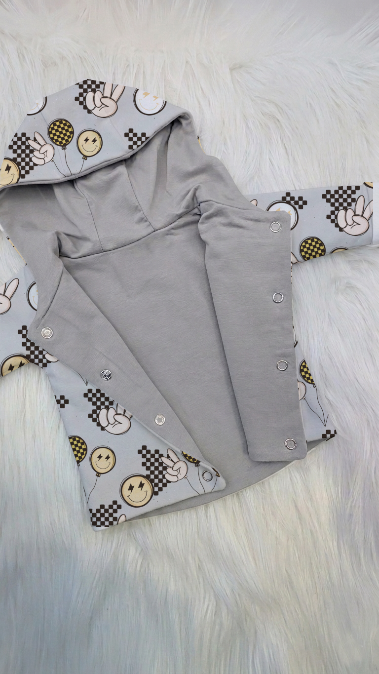 Wendejacke Grau - konfigurierbar – Bild 5