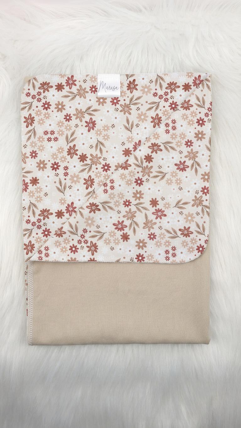 Bio Babydecke beige/Motivstoff wählbar - 70 x 100 cm – Bild 13