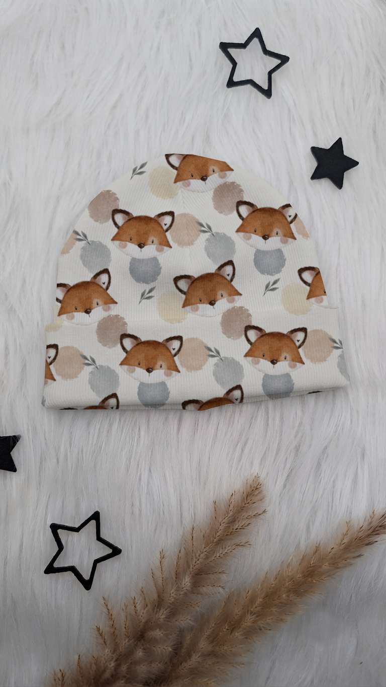Ripp-Beanie - Motiv und Größe wählbar – Bild 7