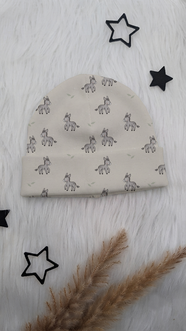 Ripp-Beanie - Motiv und Größe wählbar – Bild 15