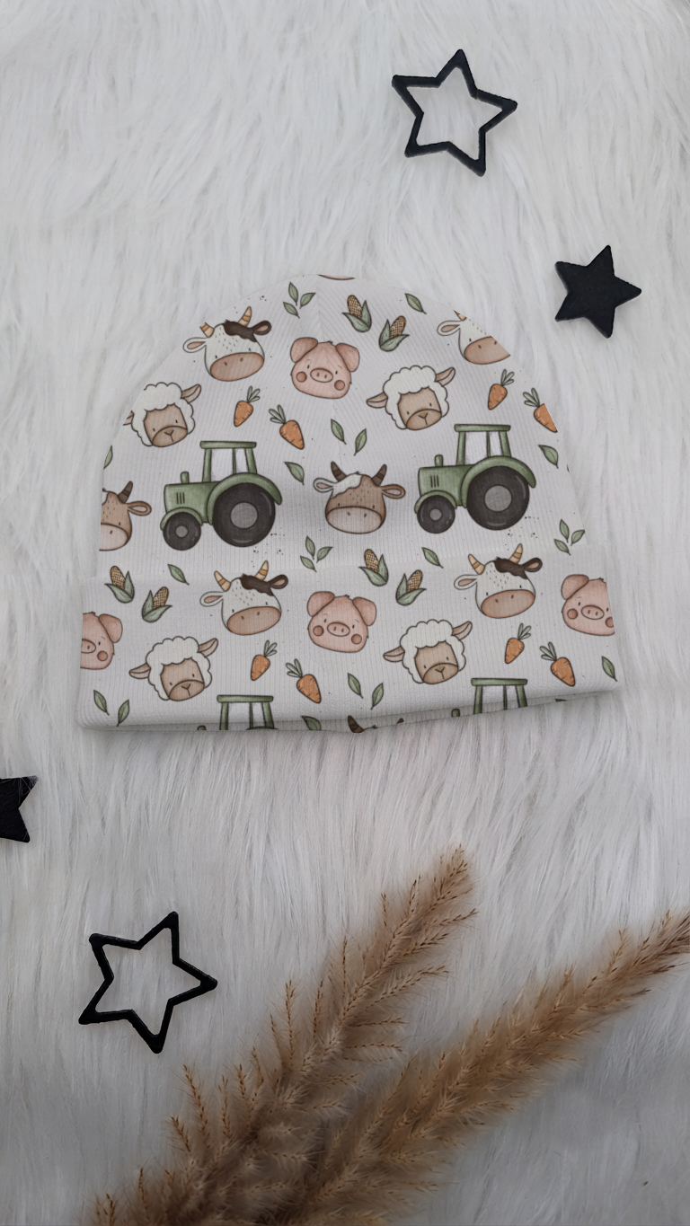 Ripp-Beanie - Motiv und Größe wählbar – Bild 6