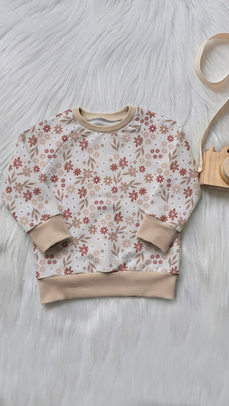 Pullover beige - Größe & Design wählbar – Bild 9