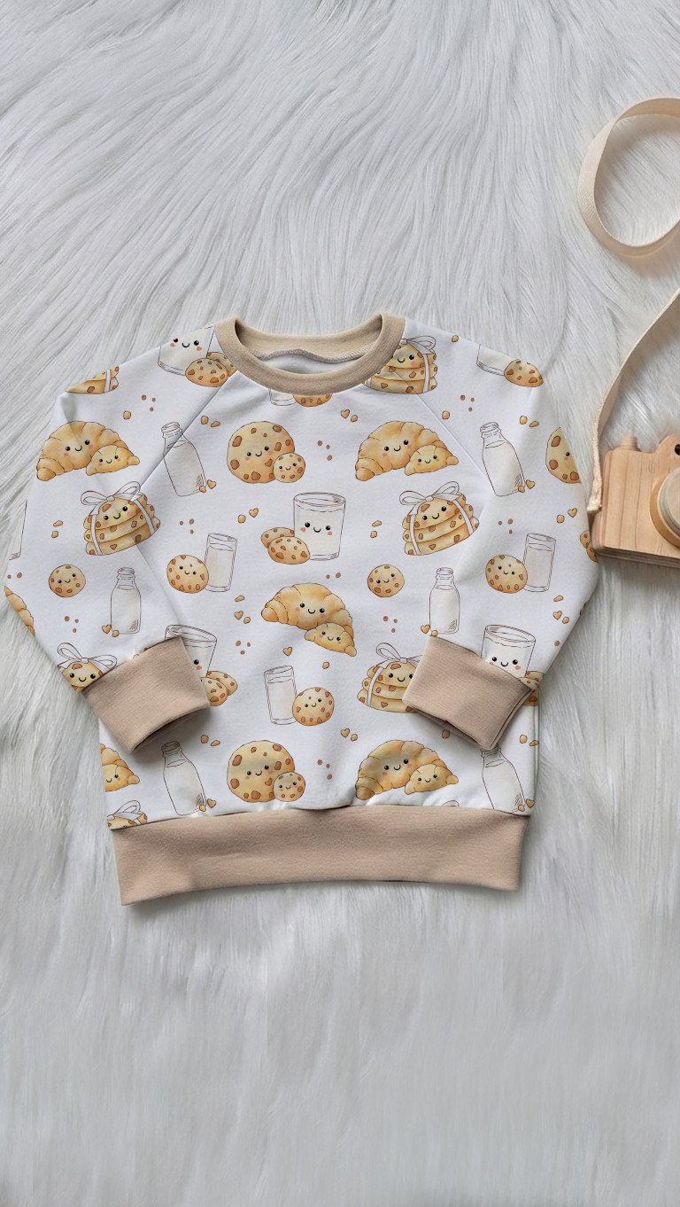 Pullover beige - Größe & Design wählbar – Bild 6
