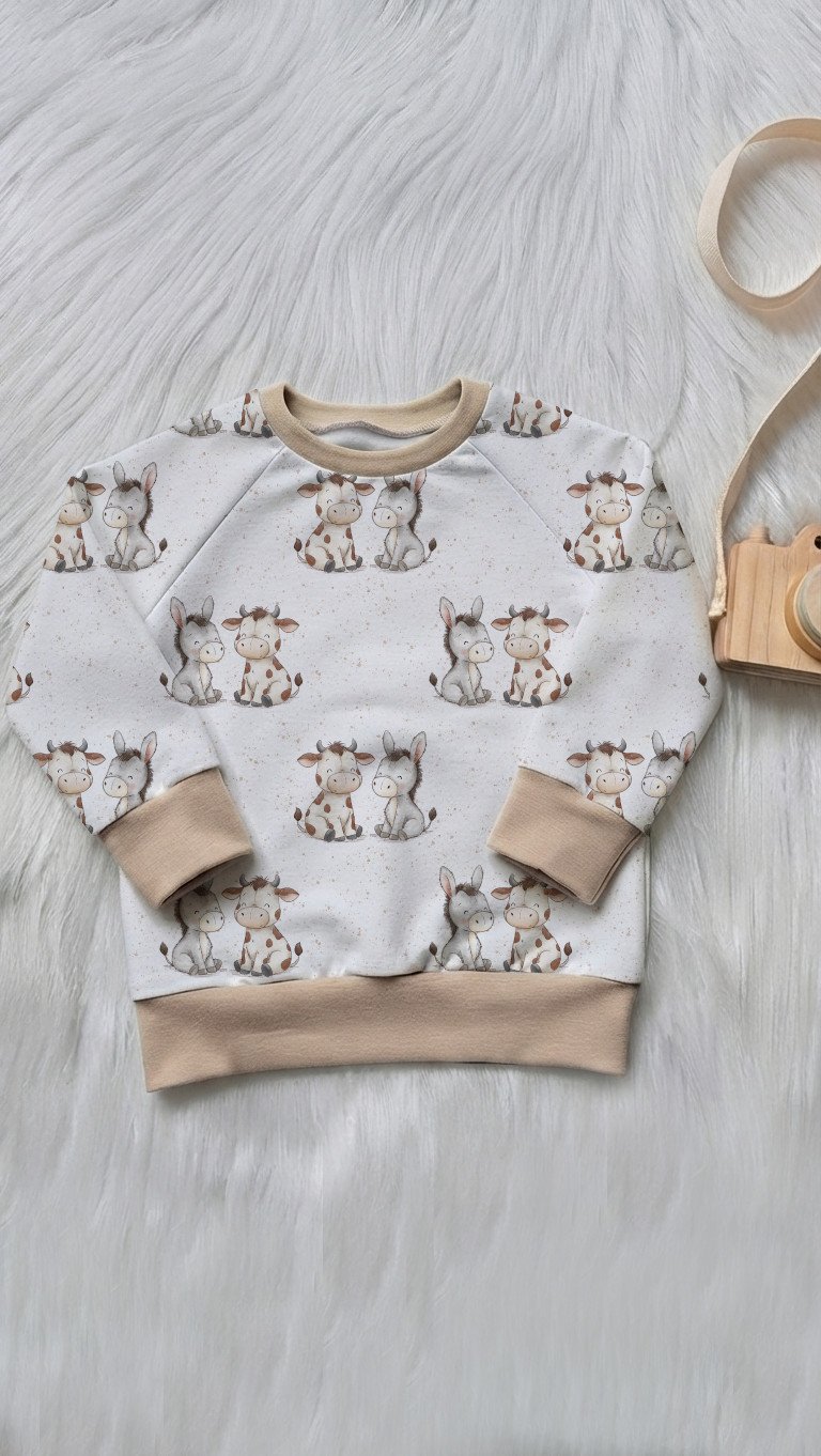 Pullover beige - Größe & Design wählbar – Bild 14