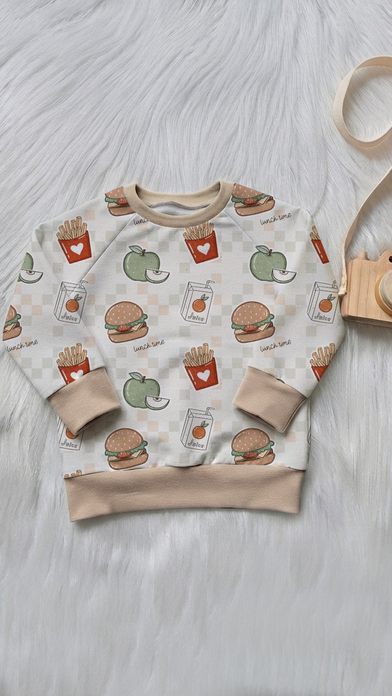 Pullover beige - Größe & Design wählbar – Bild 2