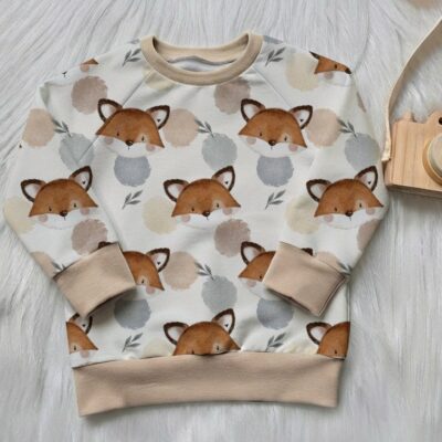 Pullover beige - Größe & Design wählbar