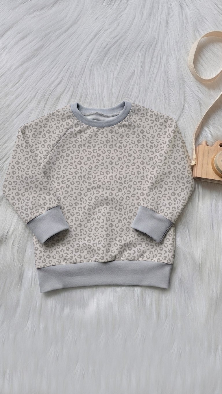 Pullover grau - Größe & Design wählbar – Bild 7