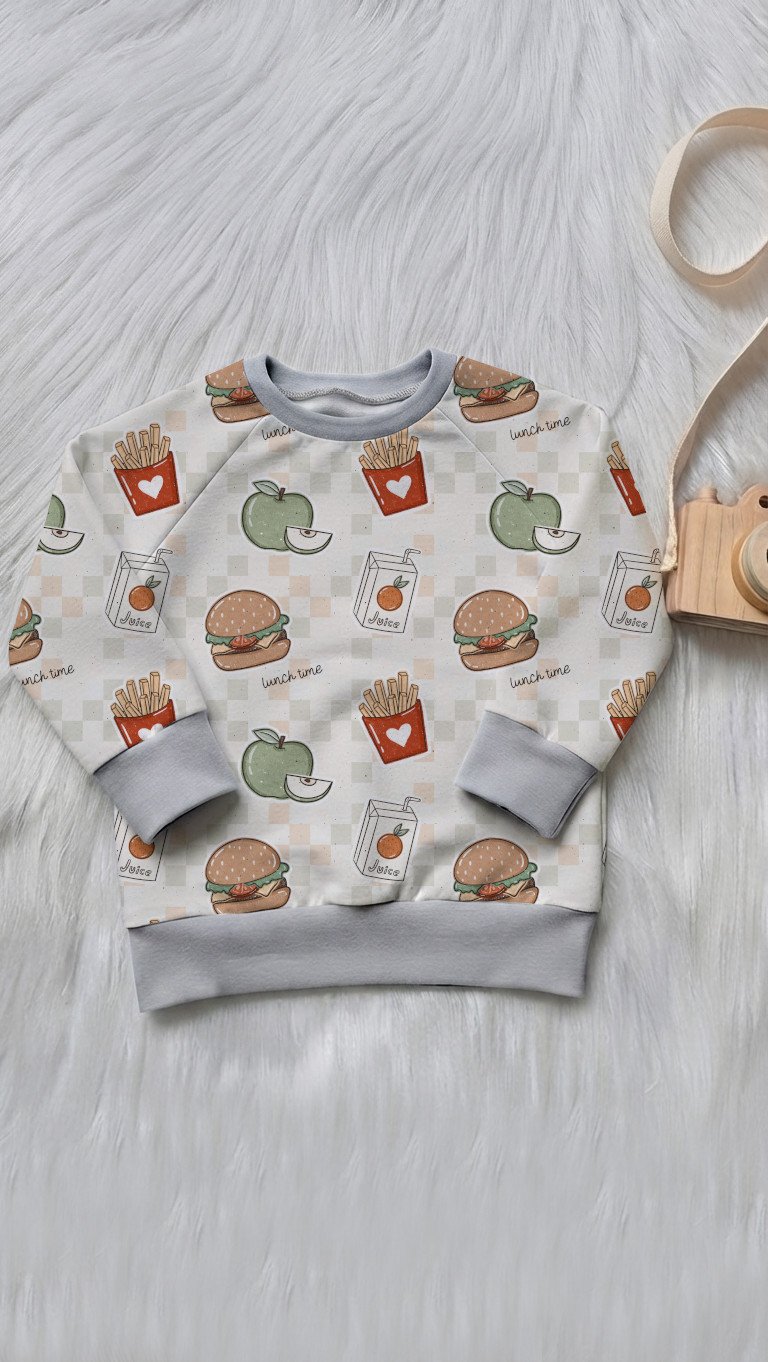 Pullover grau - Größe & Design wählbar – Bild 13