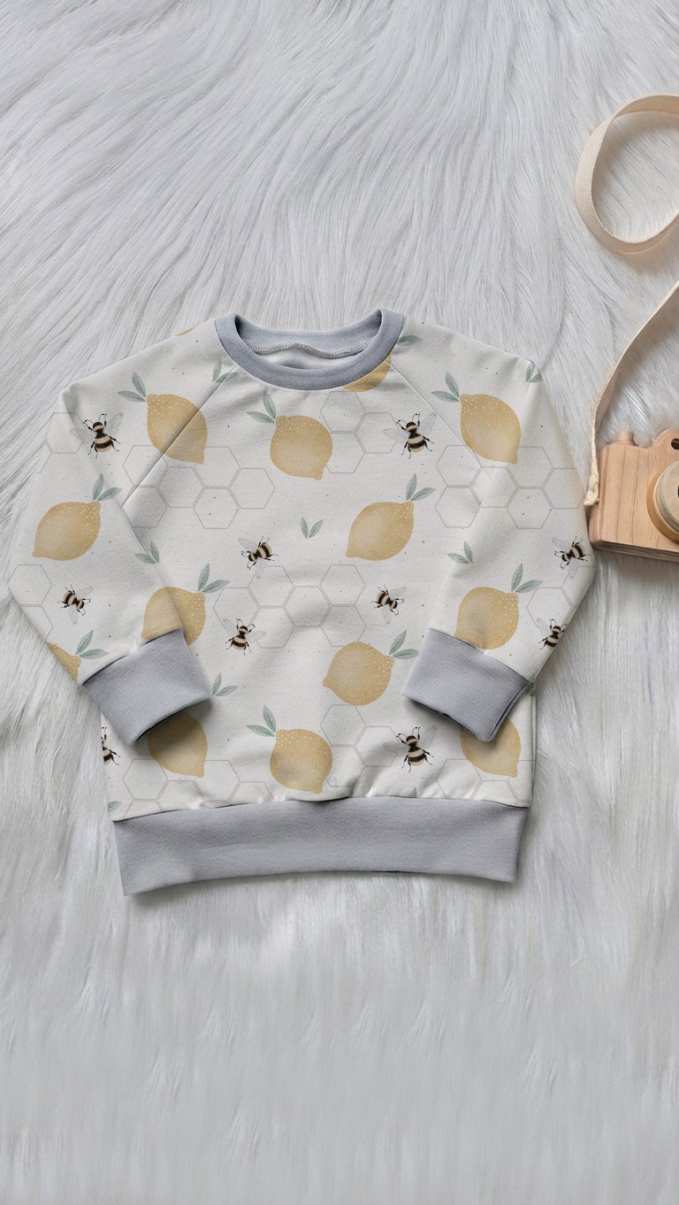 Pullover grau - Größe & Design wählbar – Bild 9