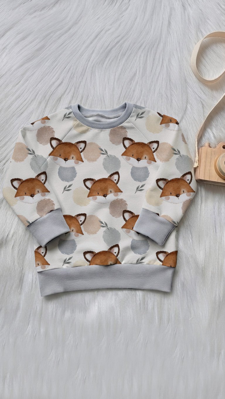 Pullover grau - Größe & Design wählbar – Bild 12