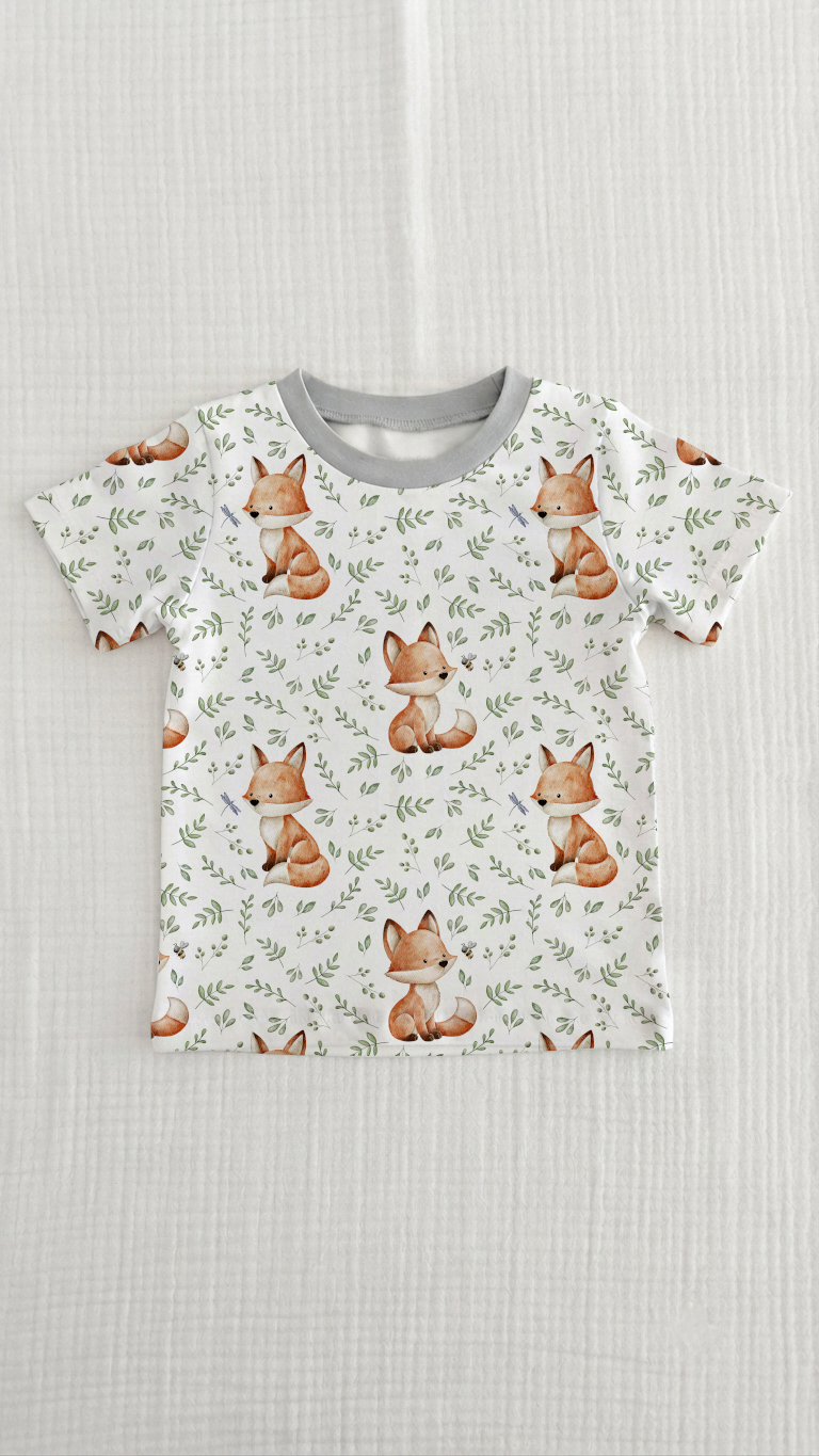 T-Shirt grau - Größe & Design wählbar – Bild 7