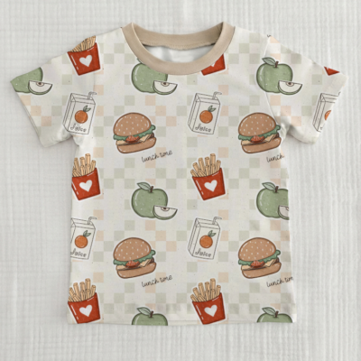 T-Shirt beige - Größe & Design wählbar