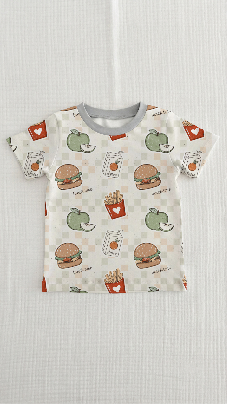 T-Shirt grau - Größe & Design wählbar – Bild 5