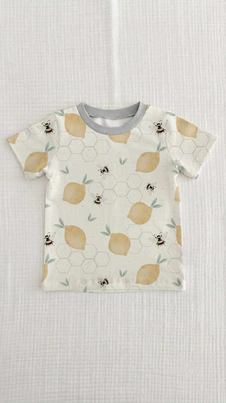 T-Shirt grau - Größe & Design wählbar – Bild 3