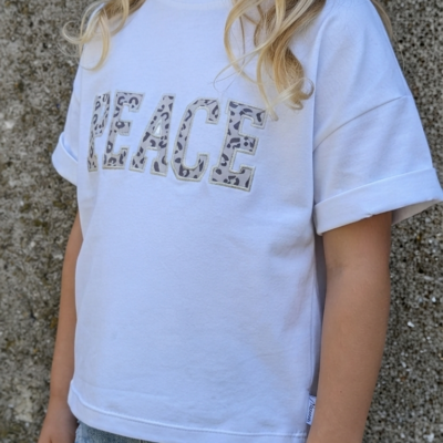 Kids Oversized T-Shirt "PEACE" (Gr. 74-164)
