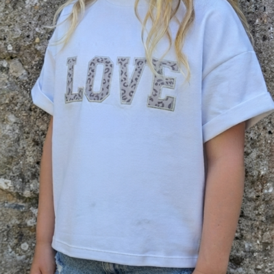 Kids Oversized T-Shirt "LOVE" (Gr. 74-164)